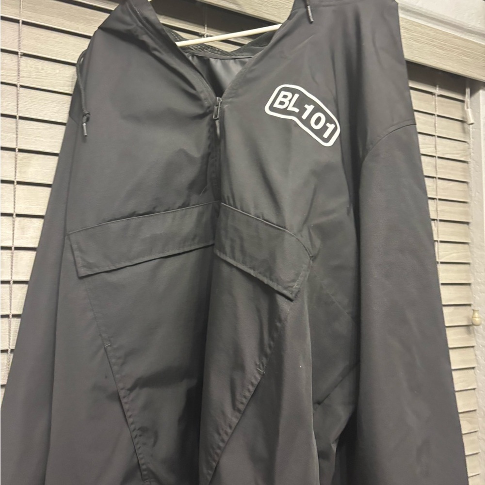Black BL101 Windbreaker Jacket